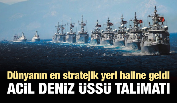 'TC Deniz Kuvvetleri, Kuzey Kıbrıs'a kapsamlı bir üs kurulmasını önerdi'