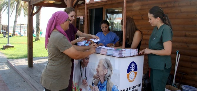 İskele Belediyesi Sağlık Birimi hemşireleri bu hafta sokakta halka hizmet verecek