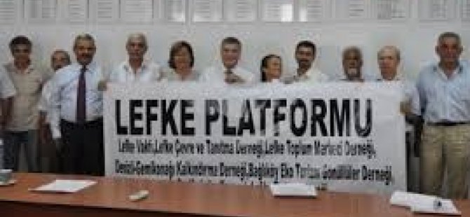 Lefke Platformu eylem yapacak