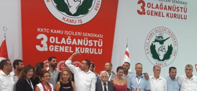 Kamu-İş Olağanüstü Genel Kurulu’nda kazanan belli oldu