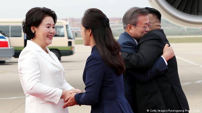 Kuzey ve Güney Kore liderleri buluştu