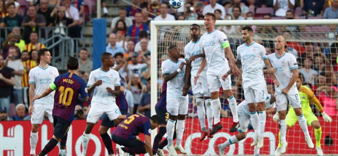UEFA Şampiyonlar Liginde gecenin maçları tamamlandı: Messi'den 8. hat-trick