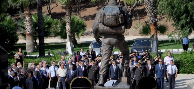 19 Eylül Gaziler Günü Boğaz Şehitliği'nde anma töreni düzenlendi