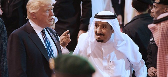 Trump'tan Suudi Kralı Selman'a: Biz olmasak 2 hafta bile dayanamazsın