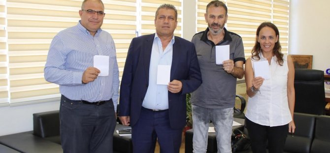 MTG ile NEA Salamina takımları barış ve spor organizasyonunda bir araya geliyor