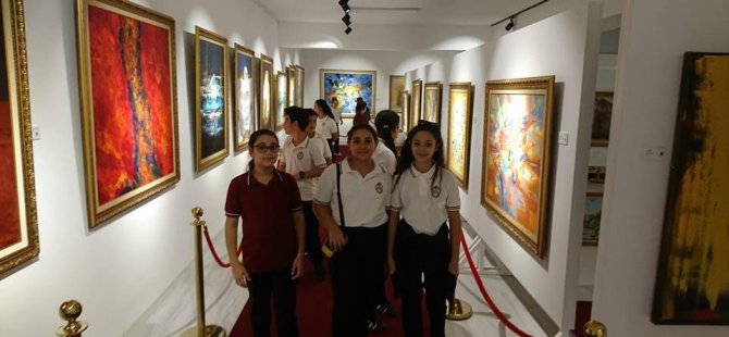 Yakın Doğu Koleji Öğrencileri Kıbrıs Modern Sanat Müzesi’ni Ziyaret Etti…