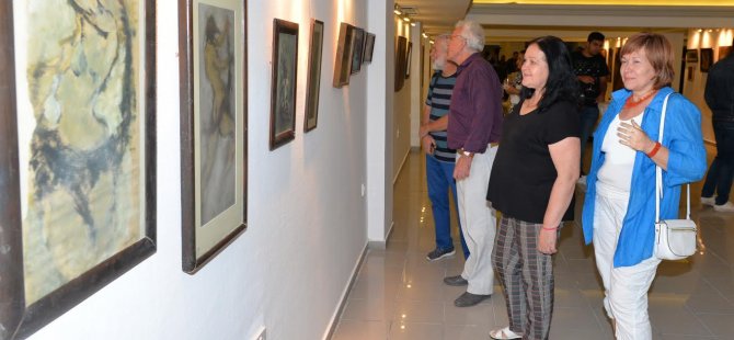 Sanat Merkezi’nde Açılan Feryal Sükan'a Ait Retrospektif Resim Sergisi 28 Ekim’e Kadar Ziyaretçilerini Kabul Ediyor…