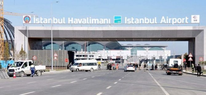 Yeni Havalimanı'nın Adı Belli Oldu! İstanbul Havalimanı Tabelası Asıldı!