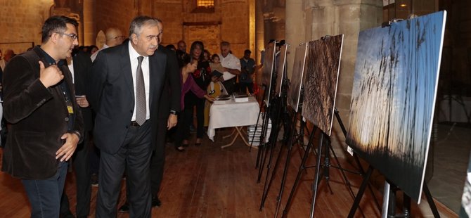 Akıncı, kıfsad fotoğraf sergisinin açılışını yaptı