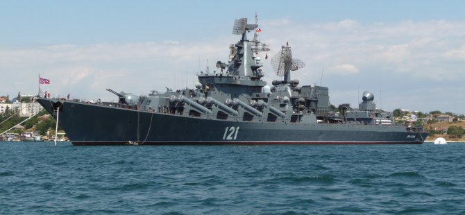 Rus Amiral Makarov fırkateyni Akdeniz'e doğru yola çıktı