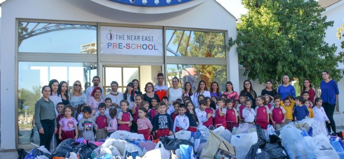 Yakın Doğu Okul Öncesi ile Lefkoşa Türk Belediyesi’nden Örnek Bağış Kampanyası…