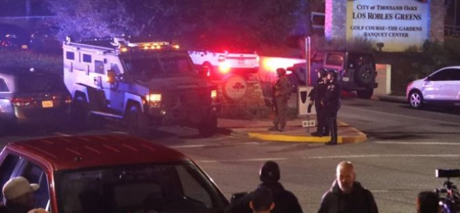 California'da bir barda silahlı saldırı: 12 ölü