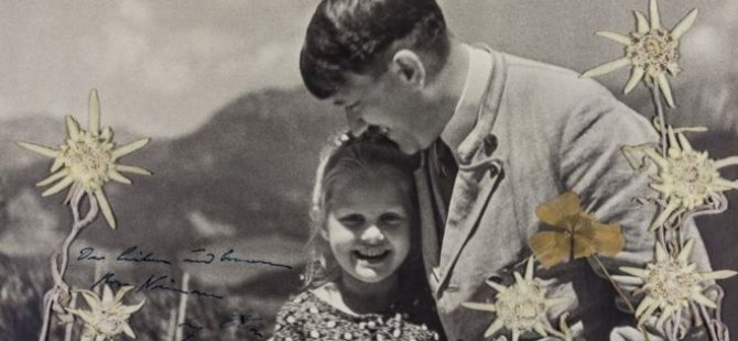 Hitler'in Yahudi kızla çekilmiş imzalı fotoğrafı açık artırmaya çıkıyor