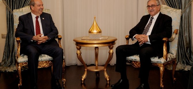 Cumhurbaşkanı Akıncı UBP Genel Başkanı Tatar'ı kabul etti