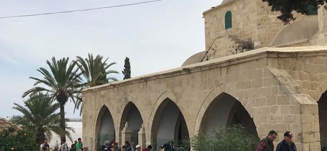 Din İşleri Başkanlığı, Hala Sultan Tekkesi'ne dün ziyaret gerçekleştirdi