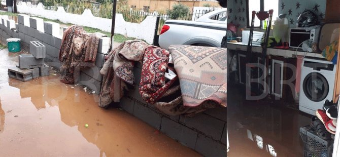 Şiddetli yağış Esentepe'yi vurdu: Evleri su bastı