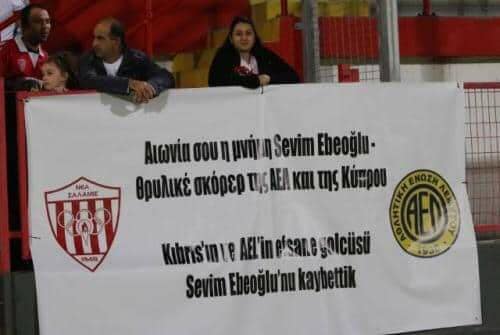 AEL Futbol takımı vefat eten efsane futbolcu Sevim Ebeoğlu'nu unutmadı