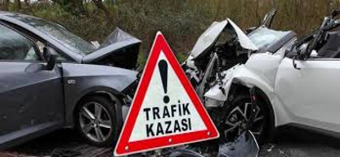 Bir haftada 70 trafik kazası