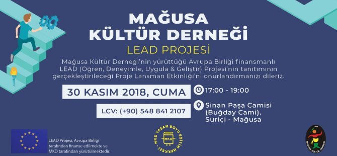 Lead projesi lansman etkinliği 30 Kasım’da yapılıyor