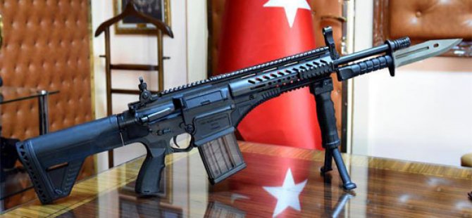 Türkiye'nin milli piyade tüfeği 'MPT-76' KKTC'deki birliklere de dağıtıldı