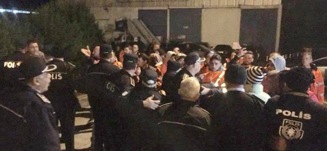 Ercan'da gergin saatler... CAS çalışanlarının eylemine polis müdahalesi