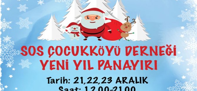 Sos Çocukköyü yeni yıl panayırı düzenliyor