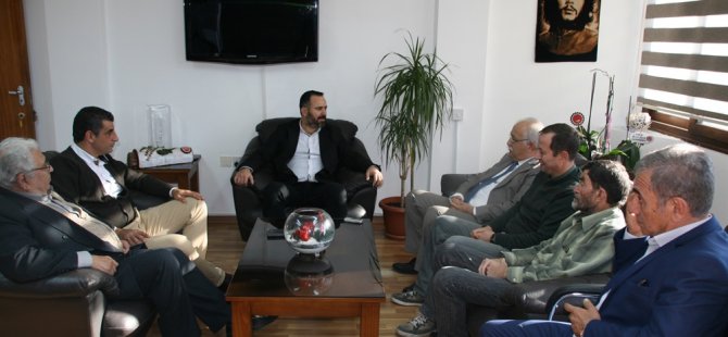 Birleşik Kıbrıs Partisi Heyeti, KTAMS’ı ziyaret etti