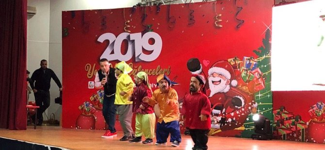 Güzelyurt Belediyesi, çocuklara yönelik yeni yıl eğlencesi düzenledi