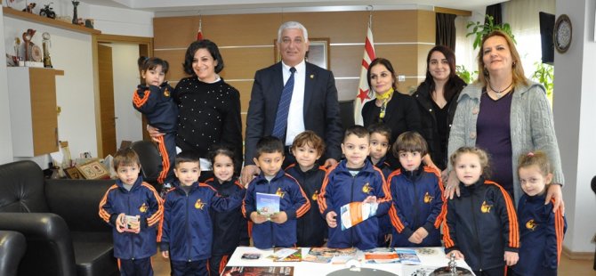 Güzelyurt Belediye Kreşi Özçınar’ın yeni yılını kutladı