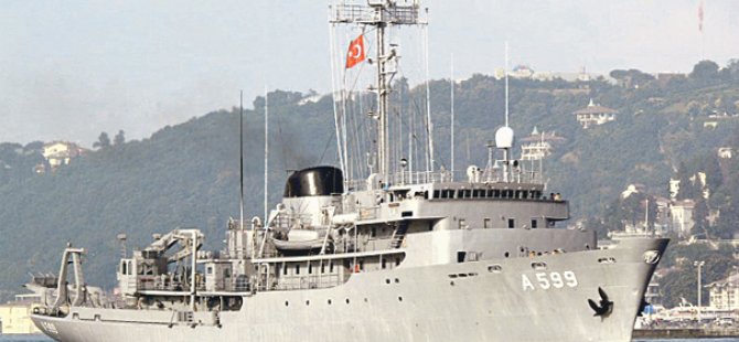 TCG Çeşme’nin rotası rahatsız etti