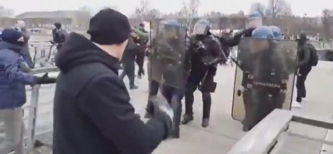 Polisleri yumruklayan Sarı Yelekli, şampiyon boksör çıktı (VIDEO HABER)