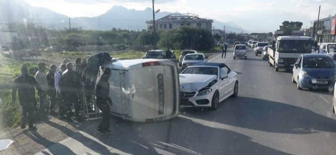 Çatalköy'de trafik kazası (GÜNCELLENDİ)