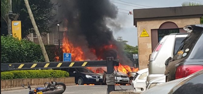 Kenya'da bir otele saldırı: El Şebab üstlendi (video)