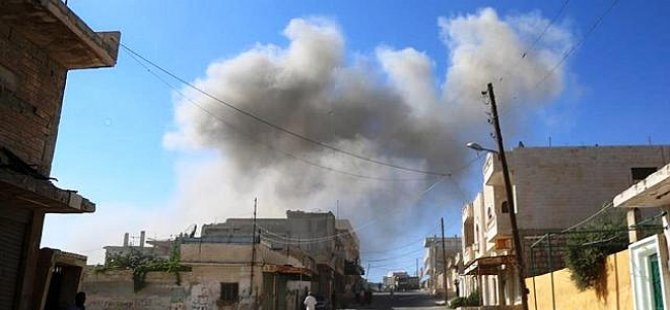 Suriye'de hava saldırısı: 2 ölü, 9 yaralı
