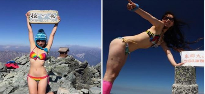 'Bikinili dağcı' tek başına yaptığı tırmanışta öldü