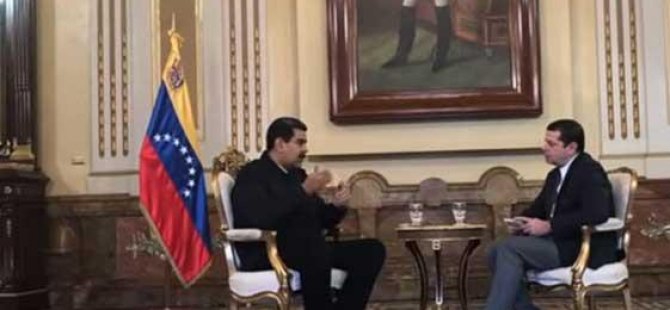Venezuela Devlet Başkanı Maduro, Cüneyt Özdemir'in sorusu karşısında ara vermek istedi