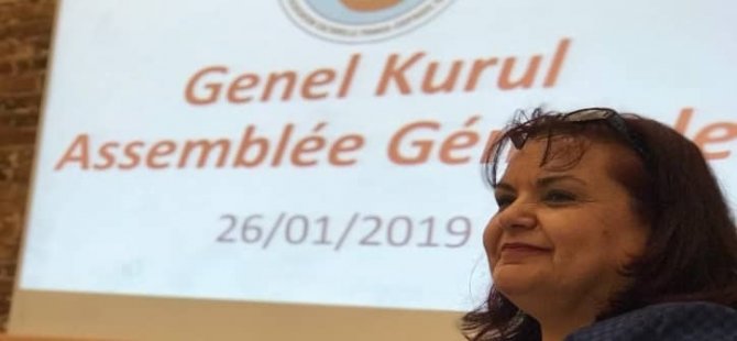 Kıbrıs Türk Fransız Kültür Derneği başkanlığına Heran Çiftçi seçildi