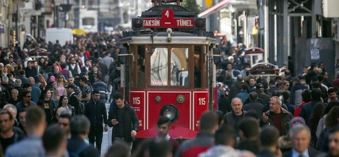 Türkiye'nin nüfusu arttı