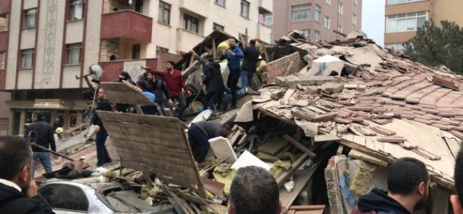 İstanbul Kartal'da 8 katlı bina çöktü: Ölü sayısı artıyor