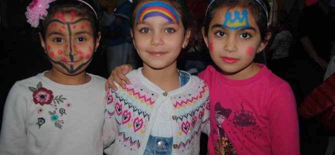 Girne Belediyesi yarıyıl şenliği çocuk partisi’nde çocuklar doyasıya eğlendi