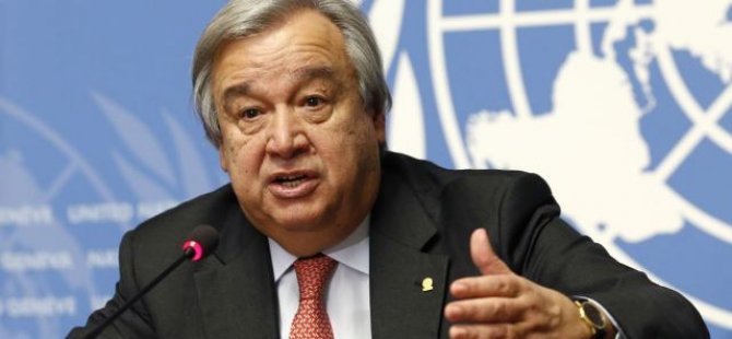Guterres Mültecilere kapılarını kapatanlara Afrika'yı hatırlattı