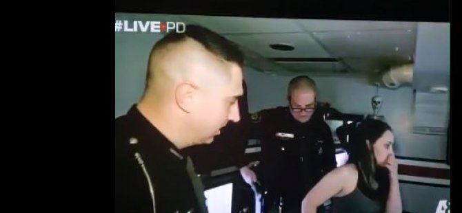 ABD polisi, canlı yayında porno film yayınladı (video)