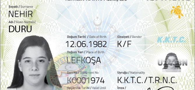 KKTC kimlik kartlarıyla ilgili Bakanlıktan önemli açıklama
