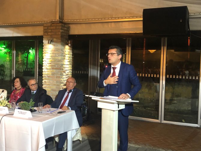 4 Parti Başkanı ara bölgede Kıbrıs'ın geleceğini konuştu