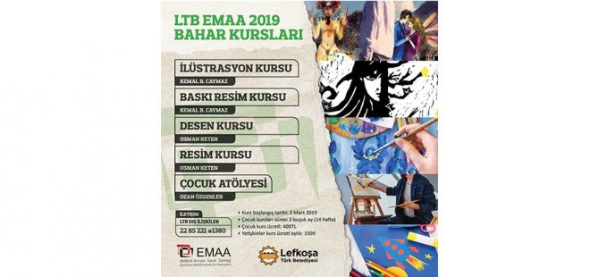 LTB-Emaa bahar dönemi kurs kayıtları yarın başlıyor