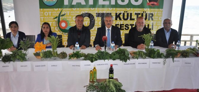 4.Tatlısu ot kültür festivali basın toplantısı gerçekleştirildi