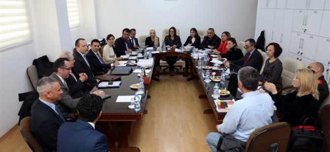 Hukuk, siyasi işler ve dışilişkiler komitesi toplandı