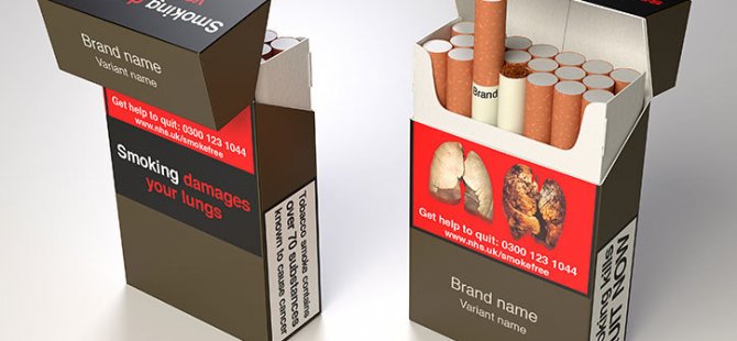 Tüm sigara paketleri aynı olacak