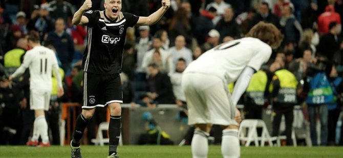 Real Madrid'e Ajax şoku
