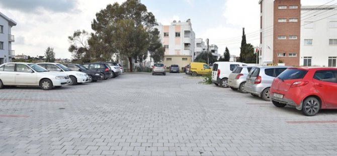 Gönyeli Belediye Bulvarı’nda 227 kapasiteli araç park yeri